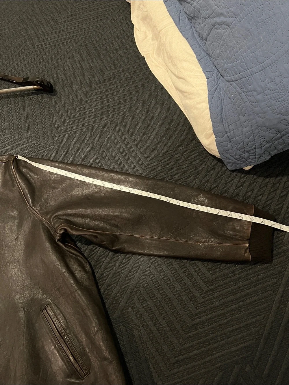 Banana Republic Archives Bomber Leather Jacket
